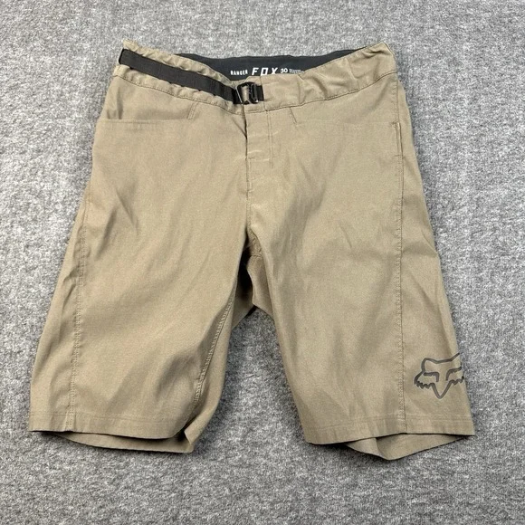 Fox Ranger Shorts Mens 30 Brown MTB Mountain Bike Trail Cycling Belt Outdoors - Picture 1 of 7